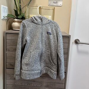 Kids Patagonia Better Sweater Size S 7-8 Color Gray